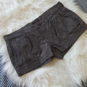 7 FOR ALL MANKIND tweed wool shorts